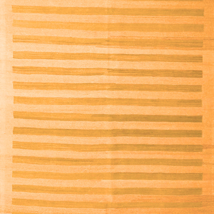 Abstract Orange Contemporary Rug, con1253org