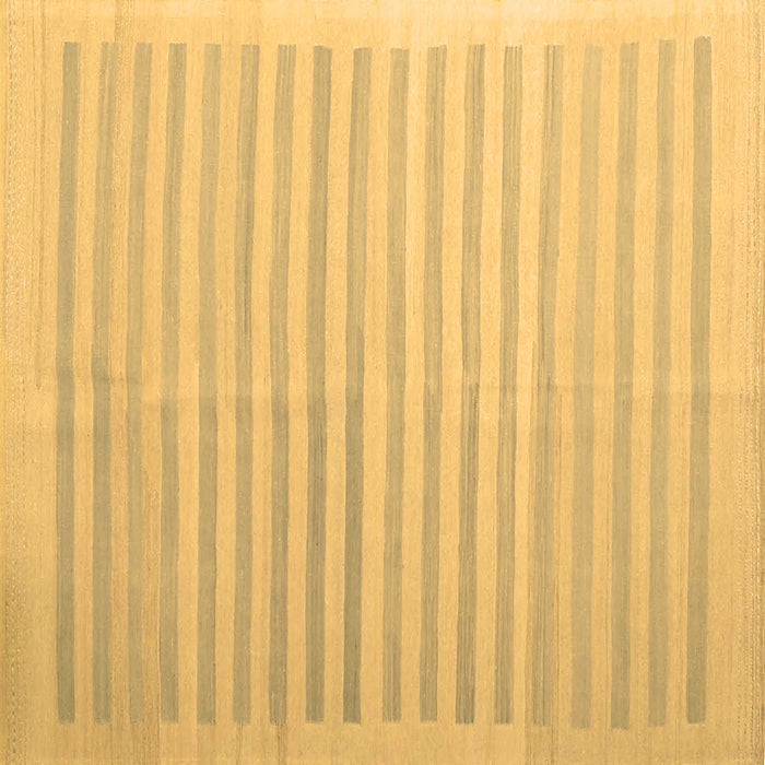 Square Machine Washable Abstract Brown Contemporary Rug, wshcon1253brn