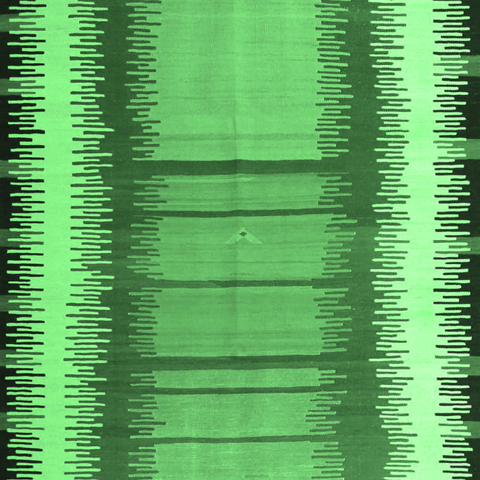 Southwestern Emerald Green Country Rug, con1254emgrn