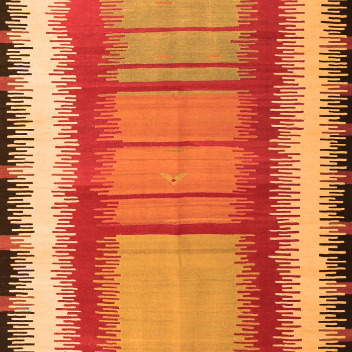 Southwestern Orange Country Rug, con1254org