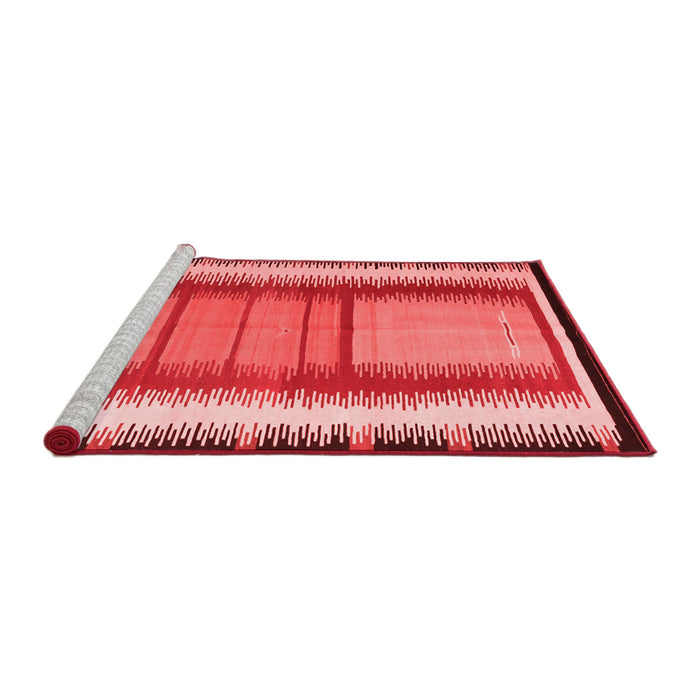 Country Red Washable Rugs