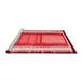 Country Red Washable Rugs