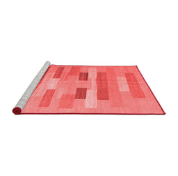 Contemporary Red Washable Rugs