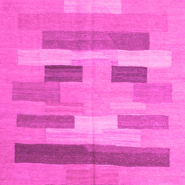 Machine Washable Abstract Pink Contemporary Rug, wshcon1255pnk
