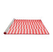 Contemporary Red Washable Rugs