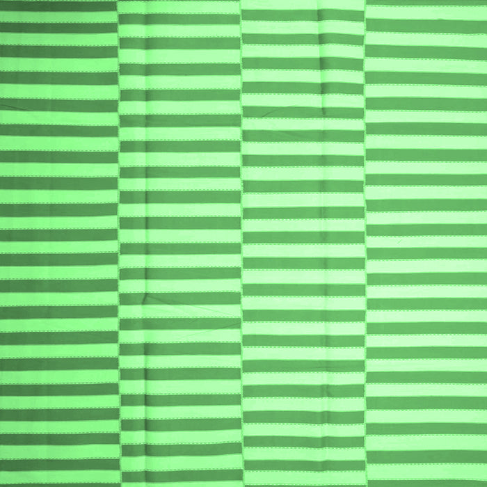 Square Machine Washable Abstract Emerald Green Contemporary Area Rugs, wshcon1256emgrn