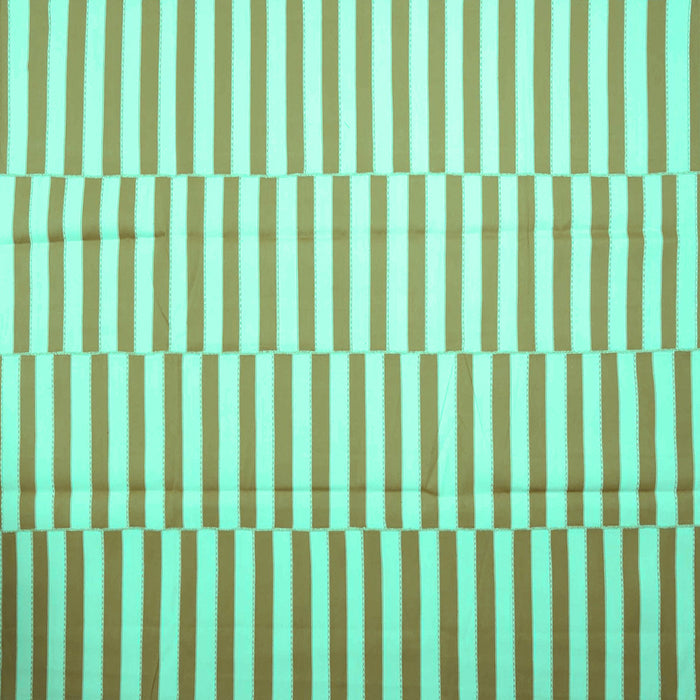 Square Machine Washable Abstract Turquoise Contemporary Area Rugs, wshcon1256turq