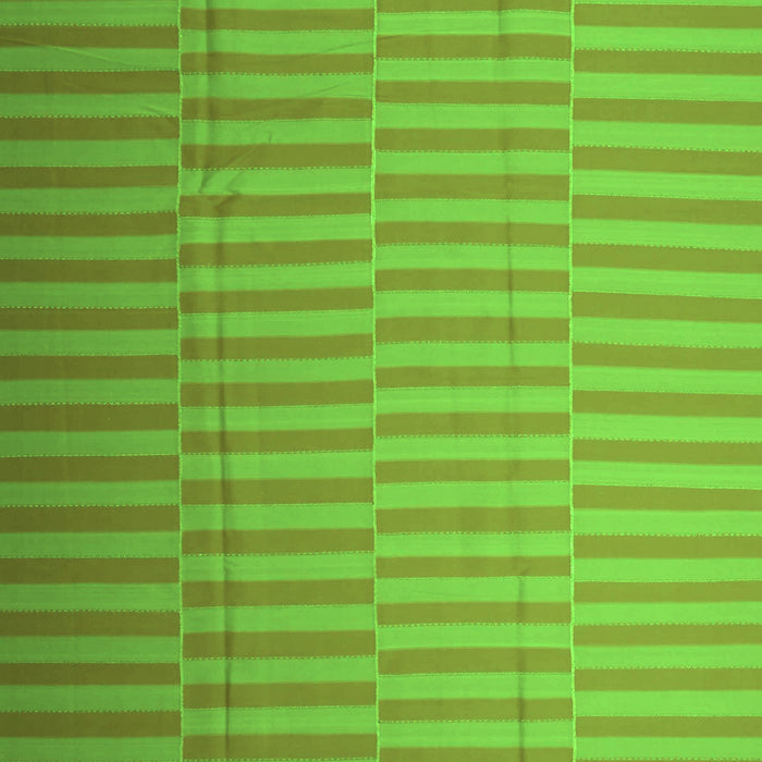 Serging Thickness of Machine Washable Abstract Green Contemporary Area Rugs, wshcon1257grn
