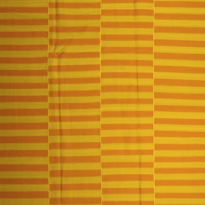 Machine Washable Abstract Yellow Contemporary Rug, wshcon1257yw