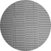 Square Abstract Gray Contemporary Rug, con1257gry