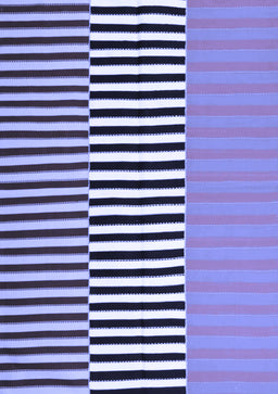 Abstract Blue Contemporary Rug, con1258blu