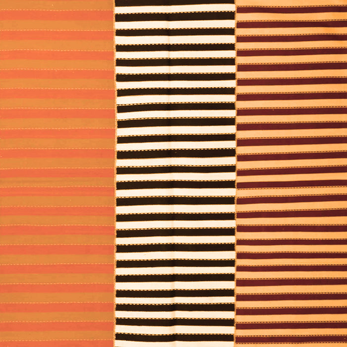 Serging Thickness of Abstract Orange Contemporary Rug, con1258org