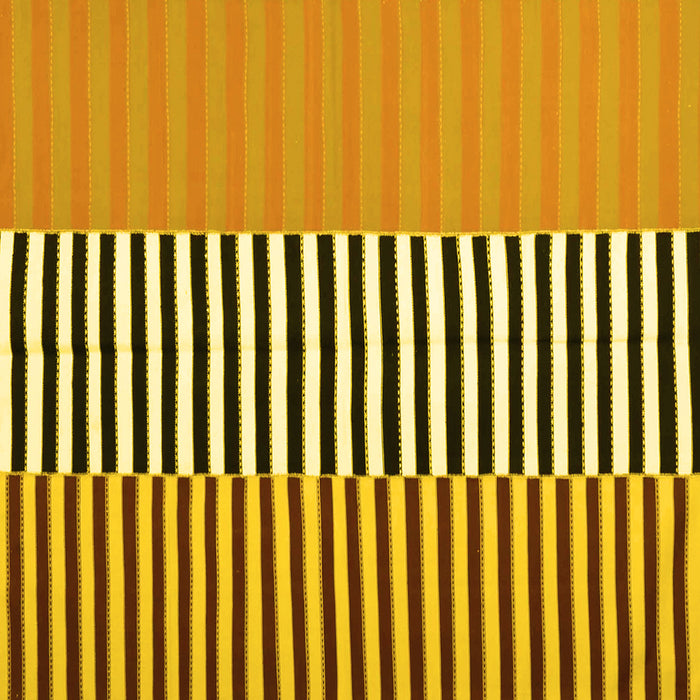 Square Machine Washable Abstract Yellow Contemporary Rug, wshcon1258yw