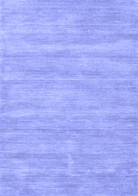 Solid Blue Modern Rug, con125blu