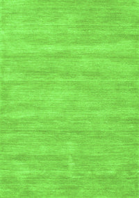 Solid Green Modern Rug, con125grn