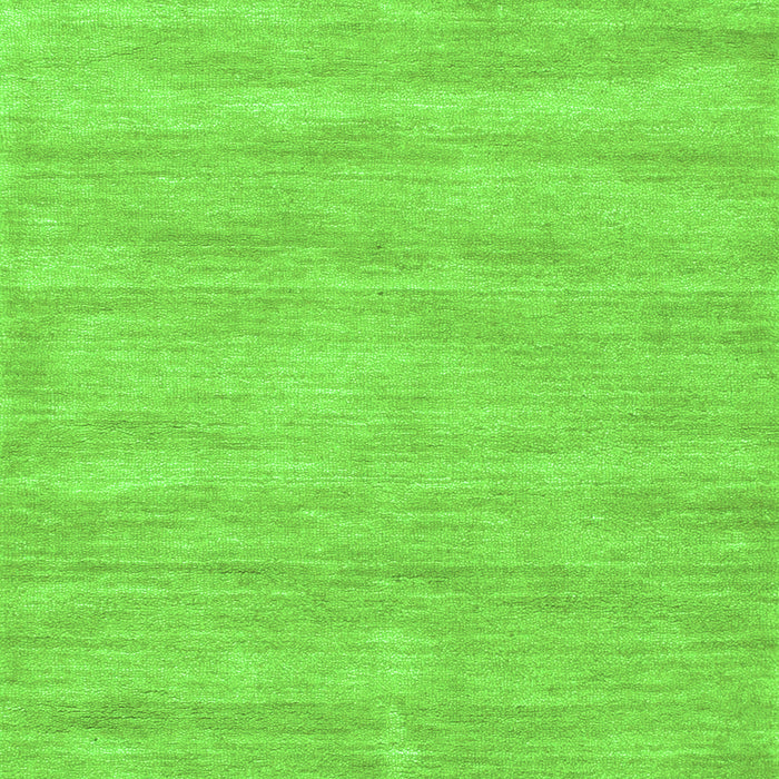 Solid Green Modern Rug, con125grn