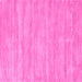 Square Solid Pink Modern Rug, con125pnk