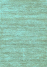 Solid Light Blue Modern Rug, con125lblu