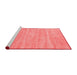 Modern Red Washable Rugs