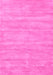 Solid Pink Modern Rug, con125pnk