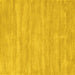 Square Solid Yellow Modern Rug, con125yw