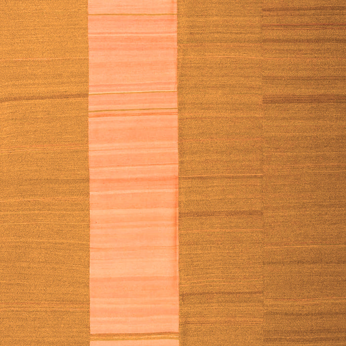 Serging Thickness of Machine Washable Abstract Orange Contemporary Area Rugs, wshcon1260org