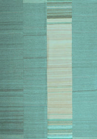 Abstract Light Blue Contemporary Rug, con1260lblu