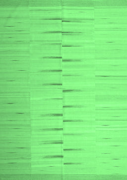 Abstract Emerald Green Contemporary Rug, con1261emgrn