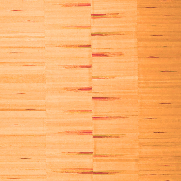 Abstract Orange Contemporary Rug, con1261org