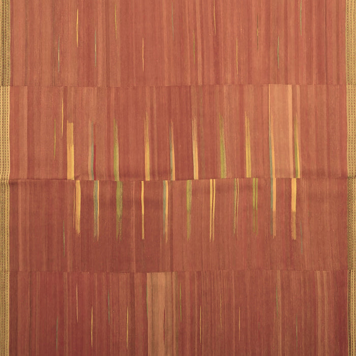 Square Oriental Brown Traditional Rug, con1262brn