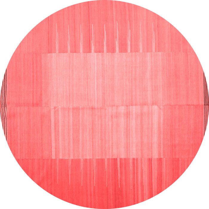Machine Washable Abstract Red Contemporary Rug, wshcon1263red