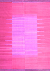 Abstract Pink Contemporary Rug, con1263pnk