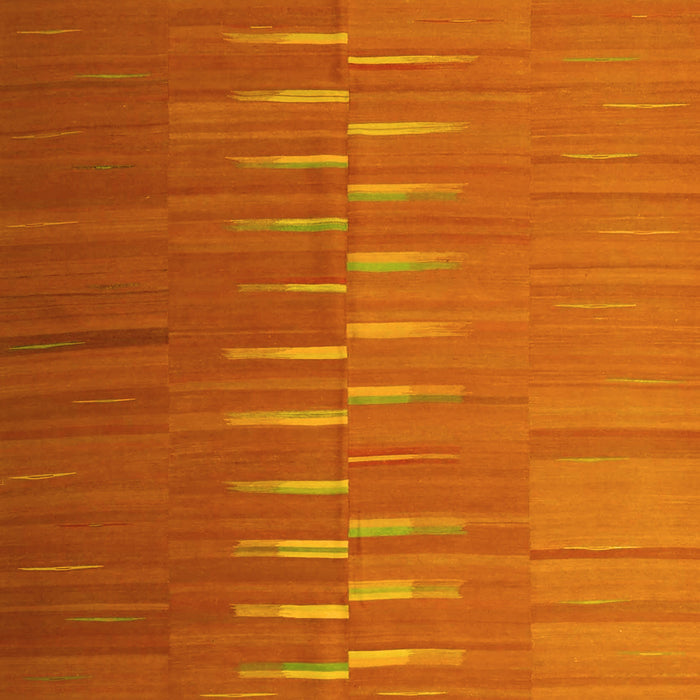 Oriental Yellow Traditional Rug, con1264yw