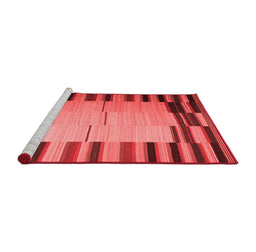 Contemporary Red Washable Rugs