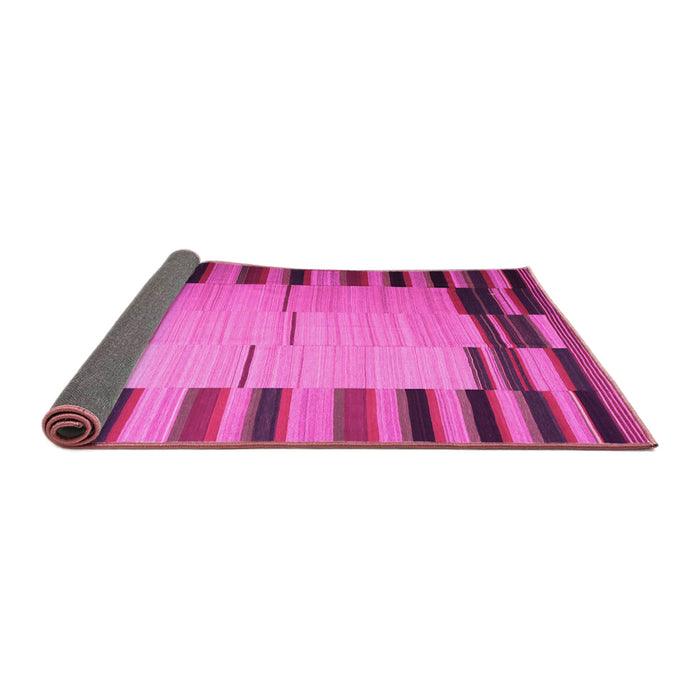 Sideview of Abstract Pink Contemporary Rug, con1265pnk