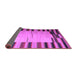 Sideview of Abstract Purple Contemporary Rug, con1265pur