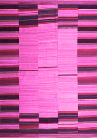 Abstract Pink Contemporary Rug, con1265pnk