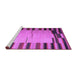 Sideview of Machine Washable Abstract Purple Contemporary Area Rugs, wshcon1265pur