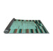 Sideview of Abstract Light Blue Contemporary Rug, con1265lblu