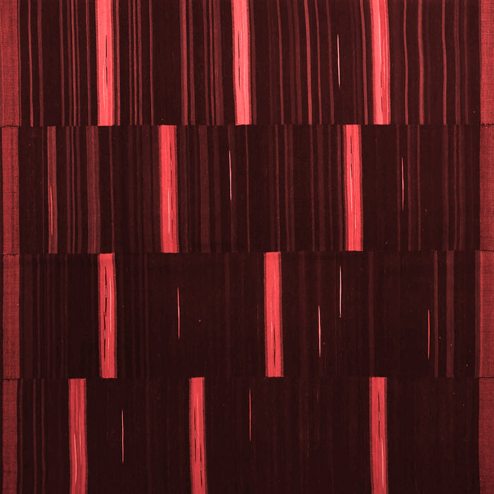Machine Washable Abstract Red Contemporary Rug, wshcon1266red