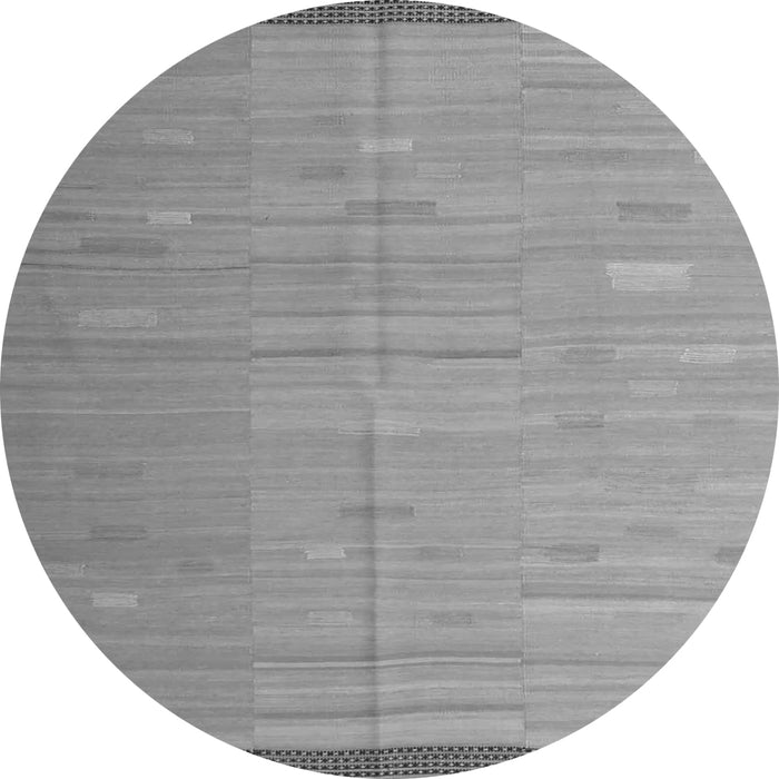 Square Southwestern Gray Country Rug, con1267gry