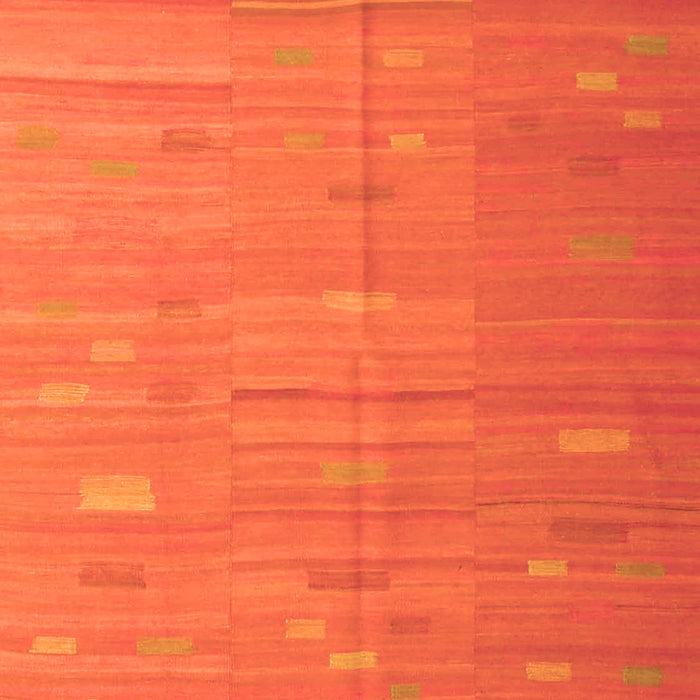 Serging Thickness of Machine Washable Southwestern Orange Country Area Rugs, wshcon1267org