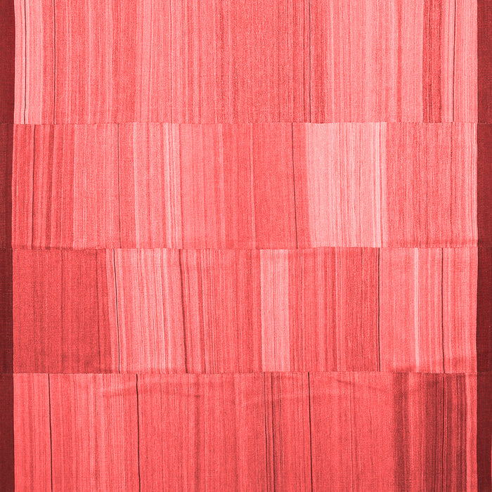Machine Washable Abstract Red Contemporary Rug, wshcon1268red