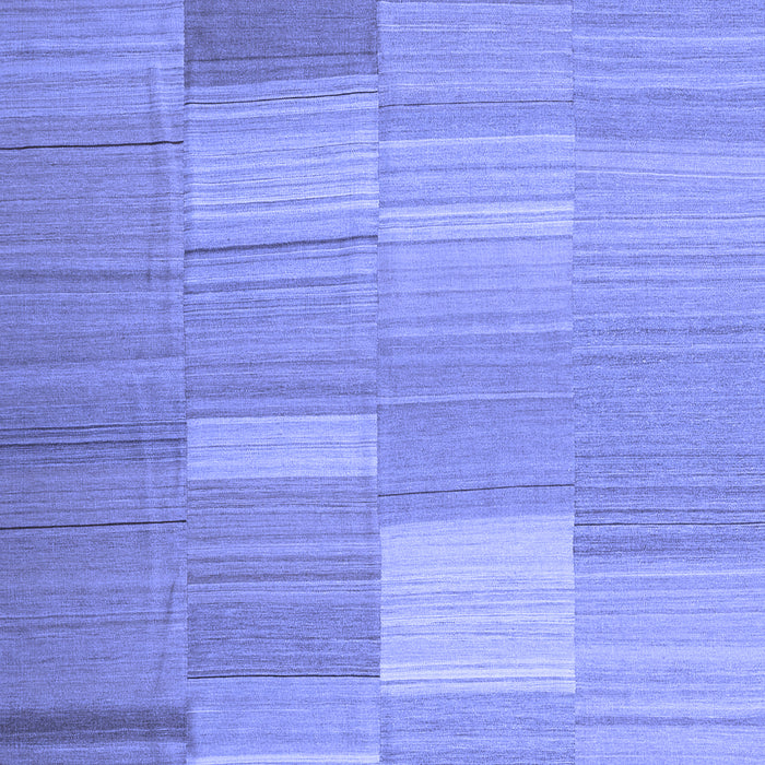 Abstract Blue Contemporary Rug, con1268blu