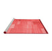 Contemporary Red Washable Rugs