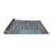 Sideview of Abstract Light Blue Contemporary Rug, con1269lblu