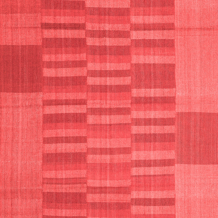 Machine Washable Abstract Red Contemporary Rug, wshcon1269red