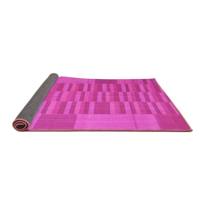 Sideview of Abstract Pink Contemporary Rug, con1269pnk
