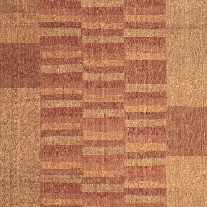 Machine Washable Abstract Brown Contemporary Rug, wshcon1269brn