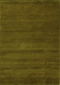 Abstract Green Contemporary Rug, con126grn